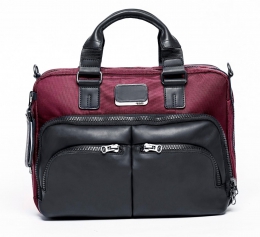 Деловая сумка ALPHA Y01 ruby бордовая