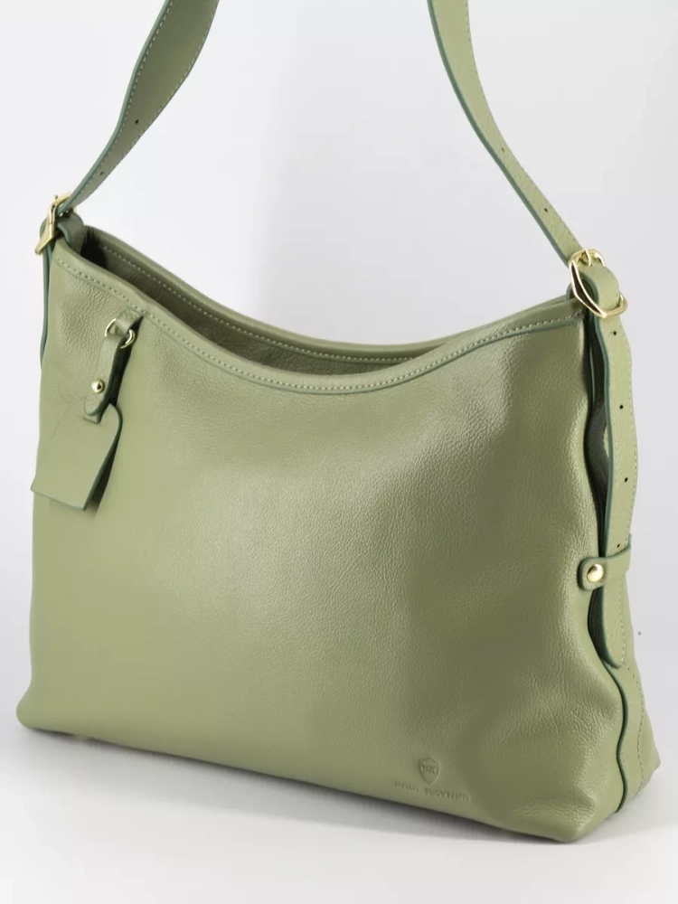 Сумка женская шоппер Paul Rayner green 8214
