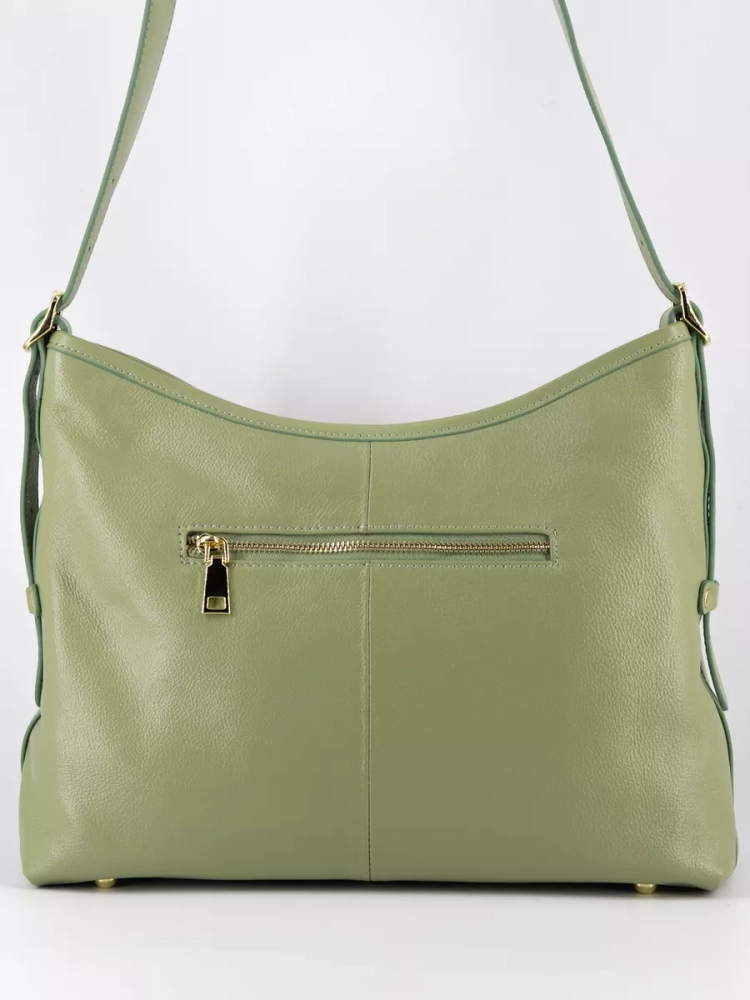 Сумка женская шоппер Paul Rayner green 8214