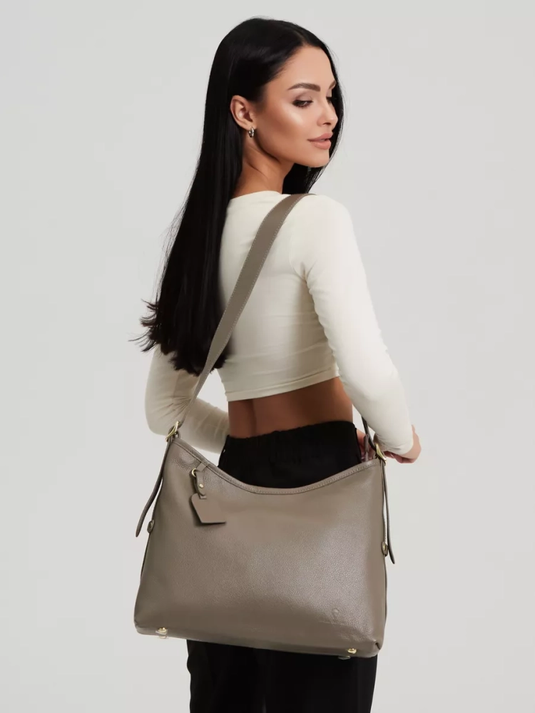 Сумка женская шоппер Paul Rayner grey 8214