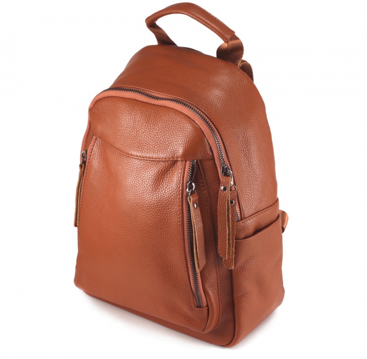 Женский рюкзак городской коричневый Amanda-0253