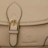 Женская кожаная сумка Paul Rayner beige 6333
