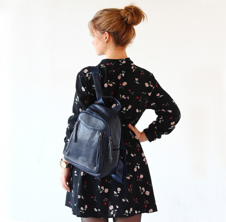 Рюкзак женский синий Amanda