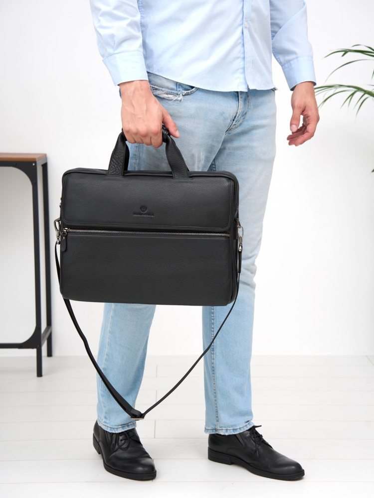 Деловая мужская сумка для ноутбука Paul Rayner 1945010-1