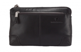 Компактный мужской клатч из натуральной кожи на молнии Paul Rayner 0357269-10