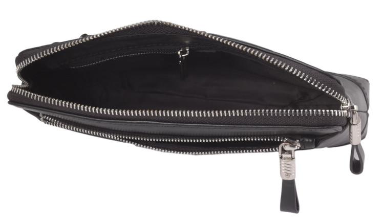 Мужской клатч на молнии Paul Rayner 0357269-10 черный/black _4906