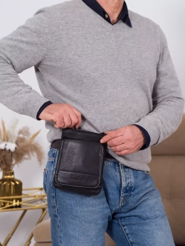 Мужская сумка на пояс и плечевым ремнем Jancarlo Baretti 2512 