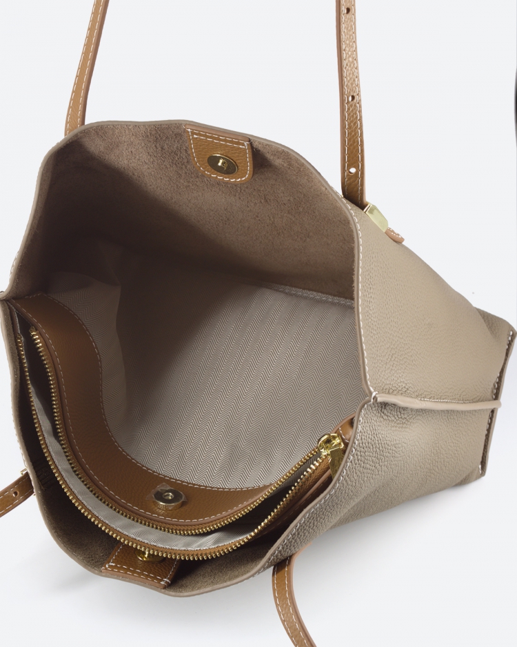 Женская сумка шоппер Paul Rayner grey