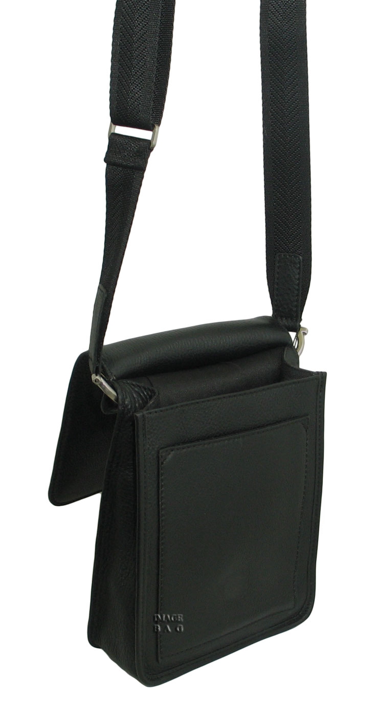 Сумка-планшет из натуральной кожи IP Collection 8763-1B2     