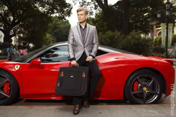 Коричневый портплед дорожный HELEN SHIRLEY brown