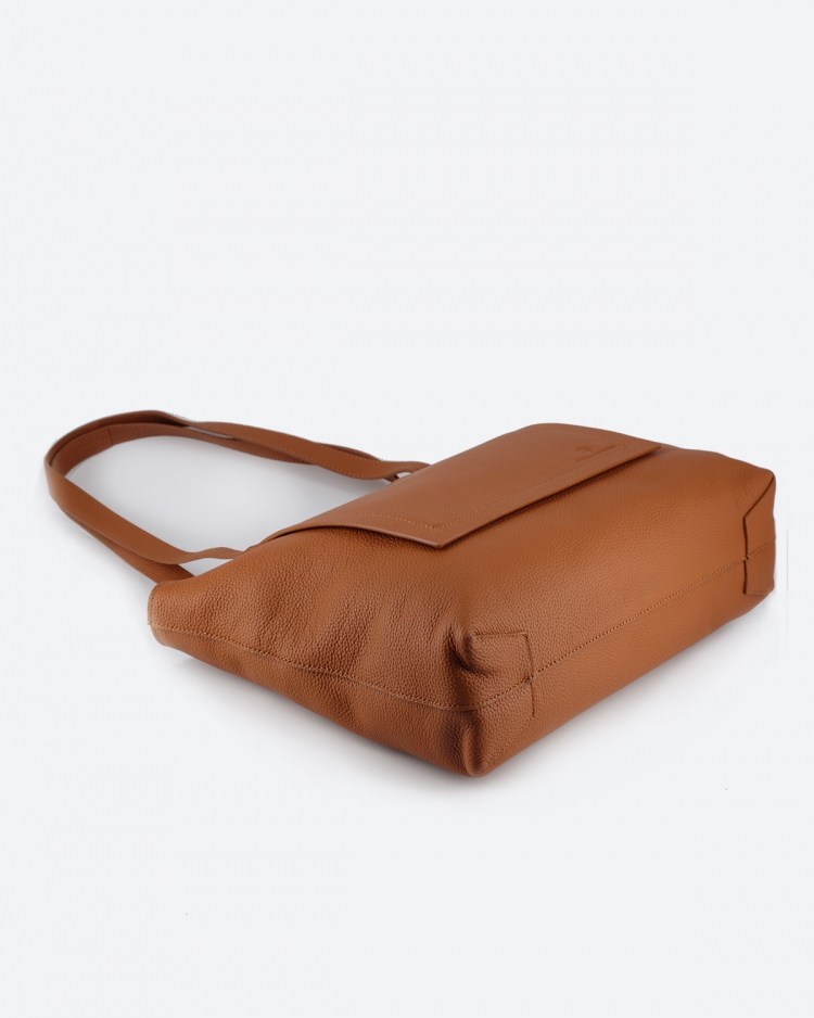 Сумка женская шоппер Paul Rayner brown Gloria 3188