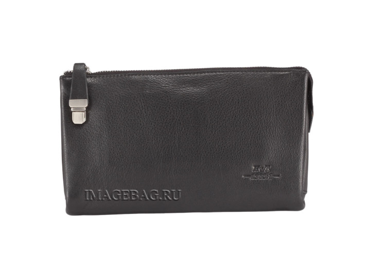 Стильный мужской клатч ht (эйч энд ти) на застежке 1292-1black -3