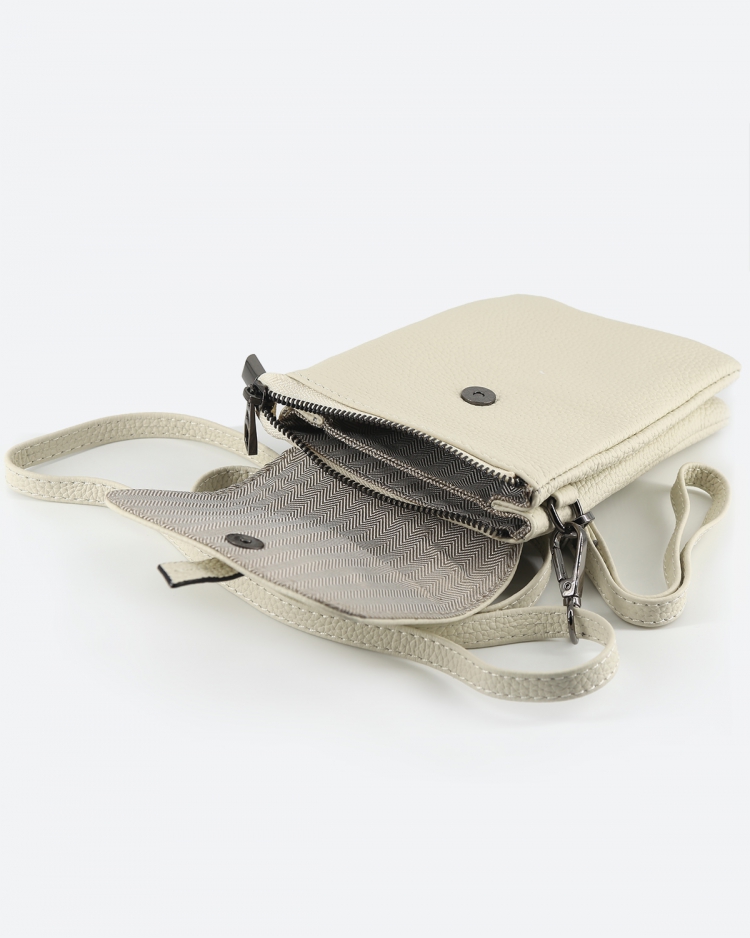 Женская сумка планшет Paul Rayner beige бежевая 8056