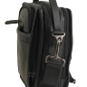 Кожаная мужская сумка с короткой ручкой IP Collection 8008-5 black-2