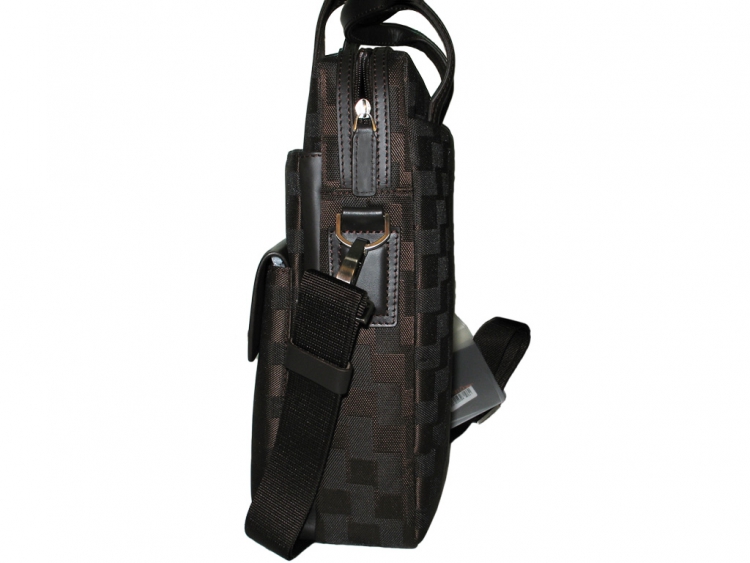 Объемная коричневая сумка Van Doren 003-02-3