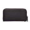 Кожаный мужской бизнес на молнии клатч Arnos Black