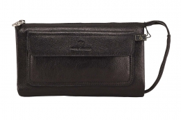 Кожаный мужской клатч с кистевым ремнем Paul Rayner 03538059-357 