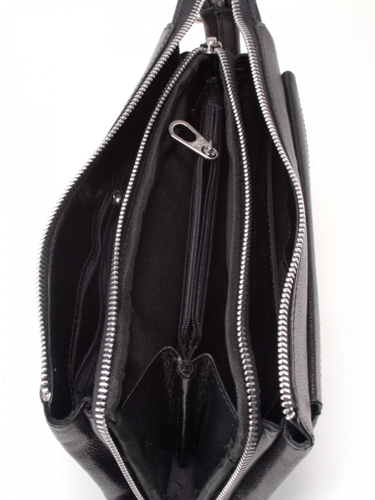 Кожаный мужской клатч с кистевым ремнем Paul Rayner 03538059-357