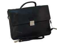 Стильный мужской кожаный портфель IP Collection 20