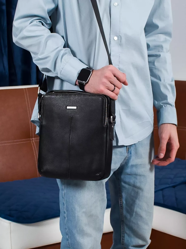 Кожаная сумка через плечо с короткой ручкой Anre Aragosta 0137-21 