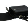 Черная кожаная сумка через плечо IP Collection 3087 black.3