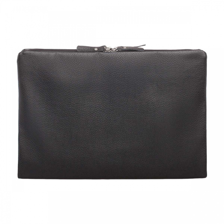 Черная кожаная папка для документов Glenwood Black