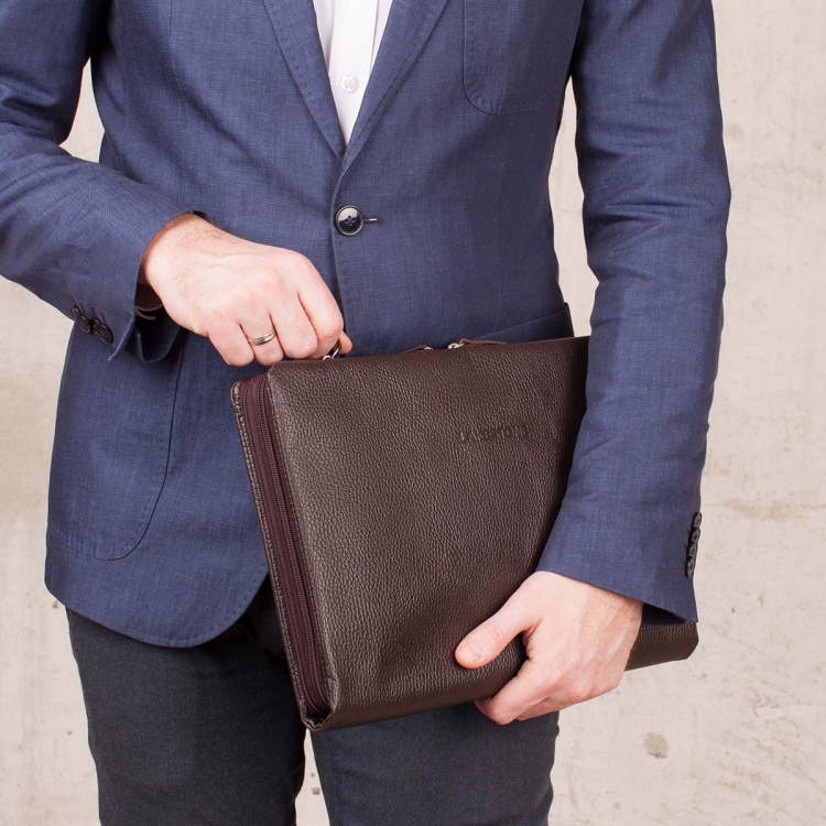 Папка кожаная Glenwood Brown