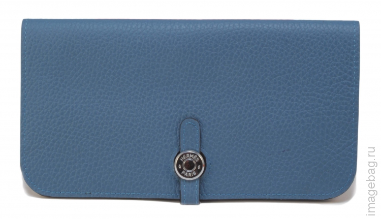 Женский кошелёк Hermes blue 535 HE-7269