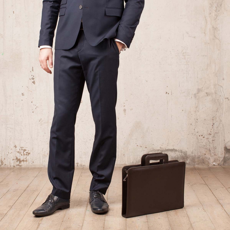 Папка для документов коричневая Elton Brown