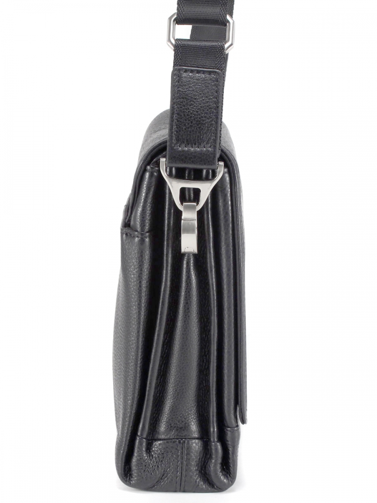 Кожаная cумка-планшет Paul Rayner черная 00312082-007-2