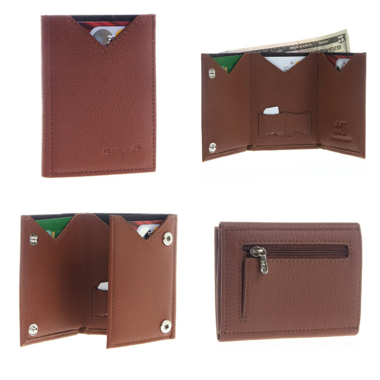 Визитница кожаная Galib 11M001R-1-COFFEE