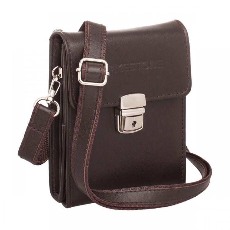 Коричневая сумка на пояс Tormarton Brown