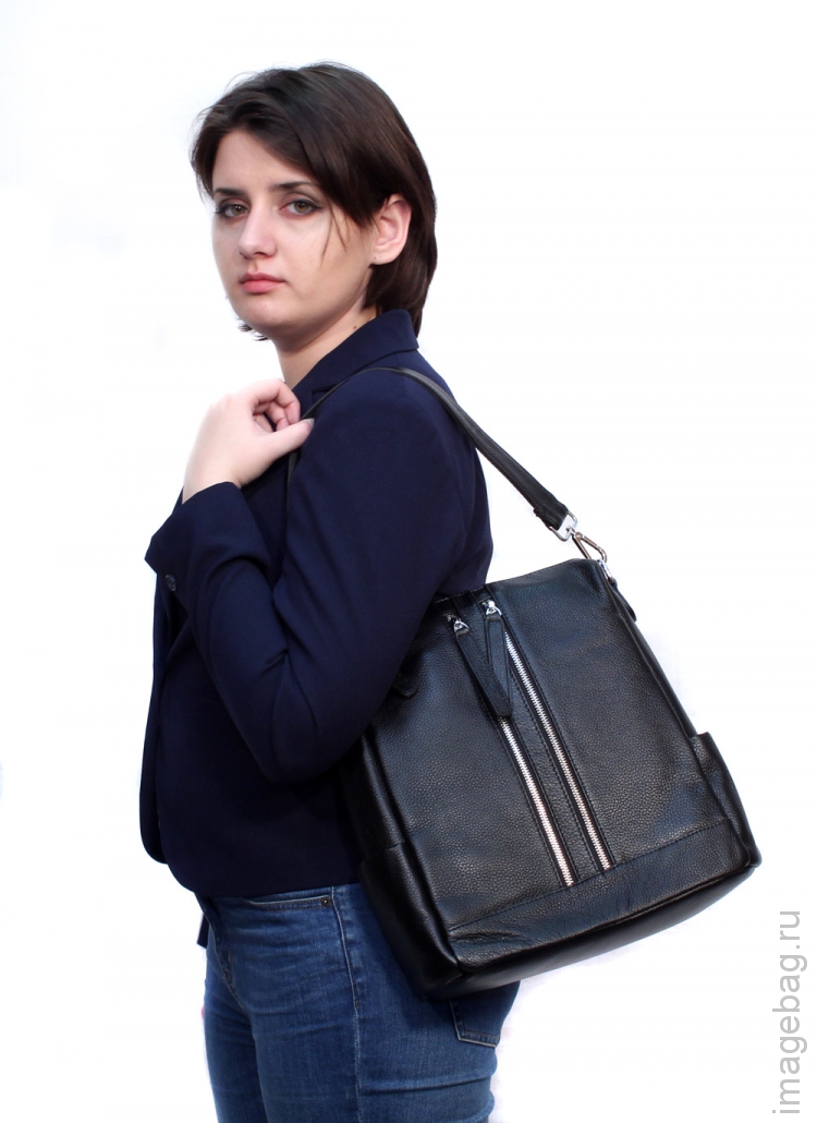 Городской женский рюкзак P.R. Grace black 1204