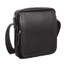 Компактная мужская сумка на плечо Parker Black