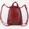 Рюкзак женский кожаный маленький Paul Rayner красный 1031-1