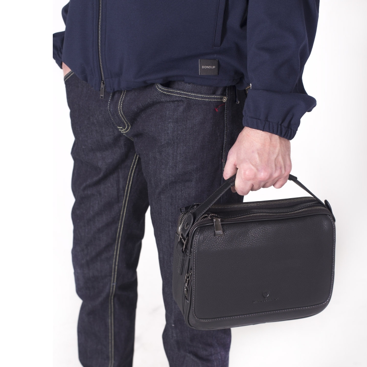 Мужская сумка барсетка с короткой ручкой Paul Rayner 1945243-8