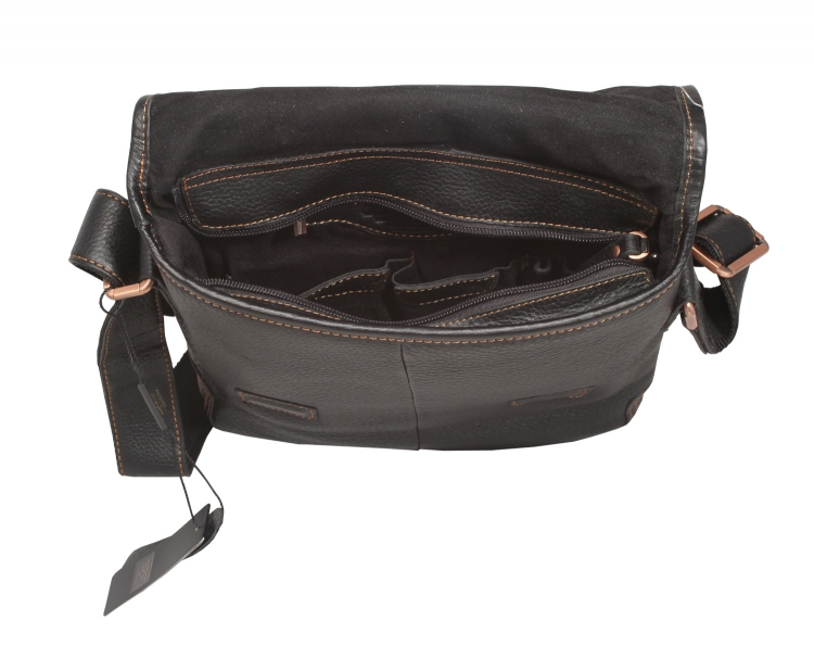 Коричневая мужская сумка IP Collection 06-337-11240_8600