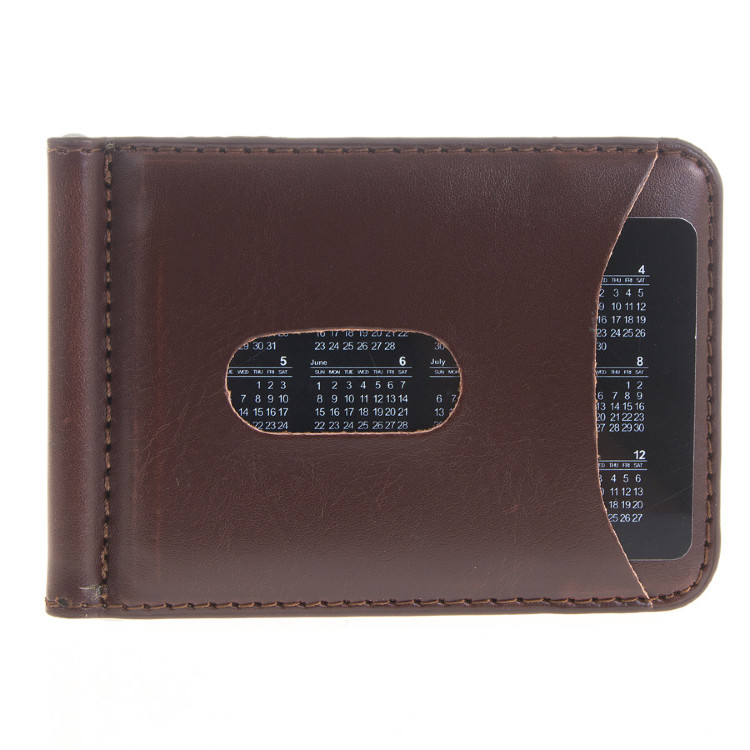 Зажим для денег GALIB M135-П2B brown