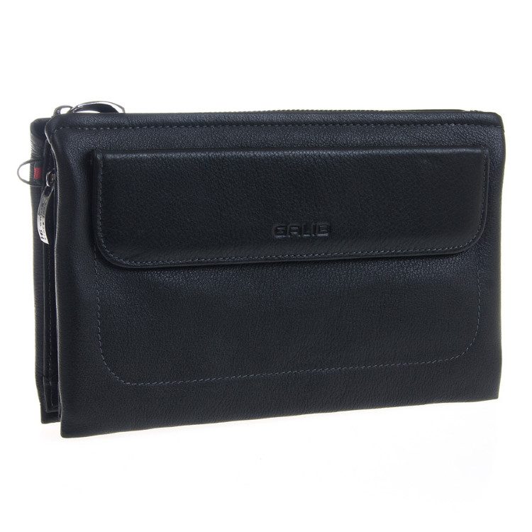 Кожаный клатч мужской на молнии GALIB 7M152