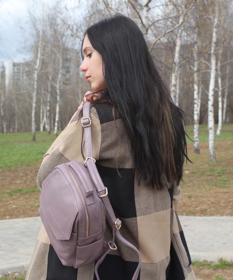 Рюкзак женский городской P.Rayner Gina purple-9919