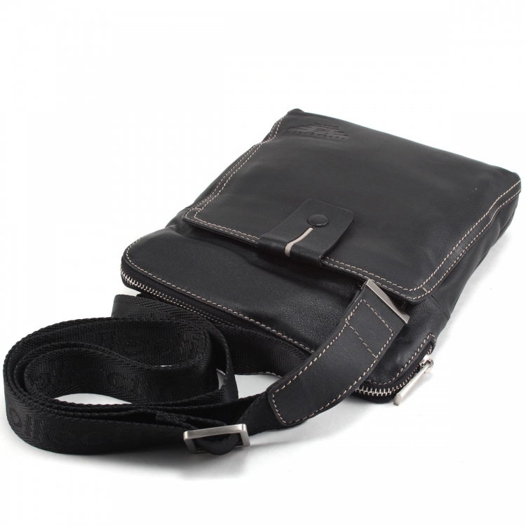 Кожаная мужская сумка через плечо IP Collection 1962-01