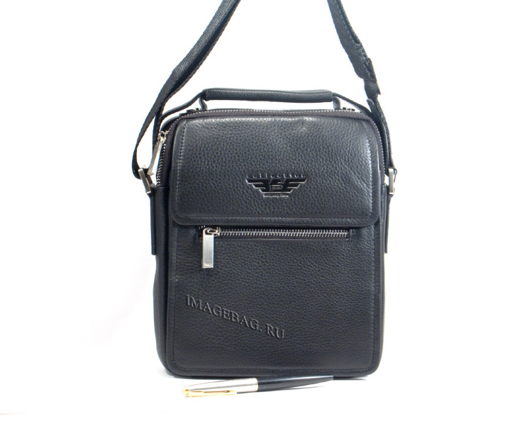 Кожаная сумка с короткой ручкой IP Collection 9027-3