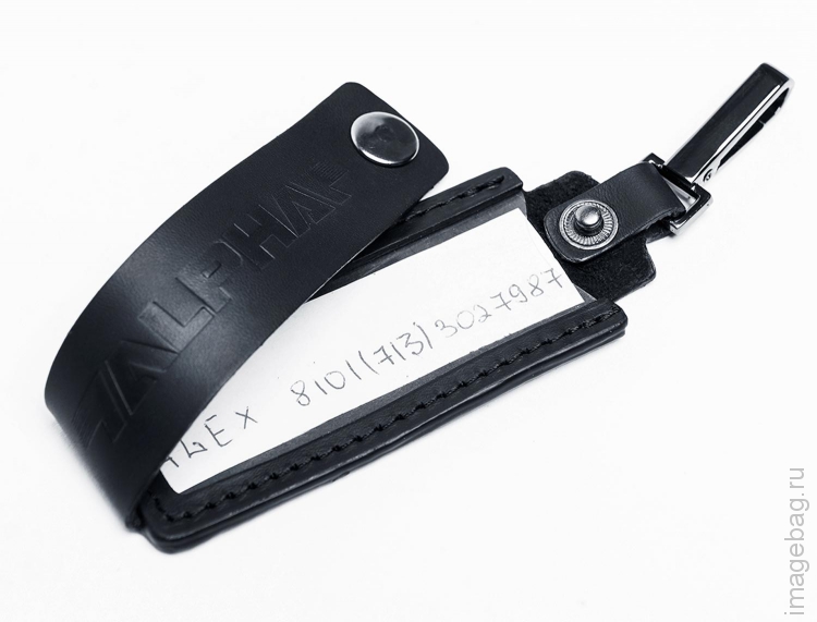 ALPHA X01 black Деловая сумка для документов черная-16