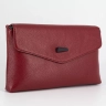 Клатч женский кожаный красный 8819